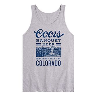 Men's Coors Banquet Beer Colorado Tank Top