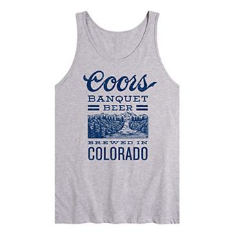 Men's Coors Banquet Beer Colorado Tank Top