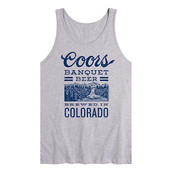 Men's Coors Banquet Beer Colorado Tank Top