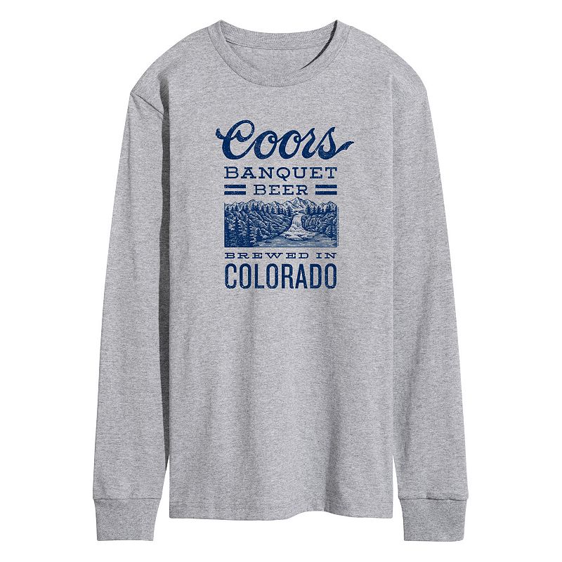 Vintage Coors Golden Colorado Rocky Mountain Coors Light Beer Label Gift  For Beer Lover Drinking Tees