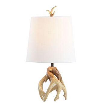 Vermont Antler Resin Led Table Lamp