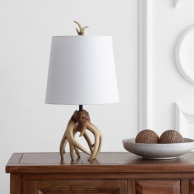 Vermont Antler Resin Led Table Lamp