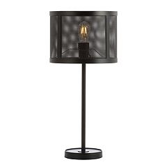 Jonathan Y Carson Modern Minimalist Iron Rechargeable Integrated LED Table Lamp