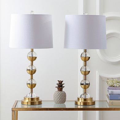 Avery Crystal Led Table Lamp (set Of 2)