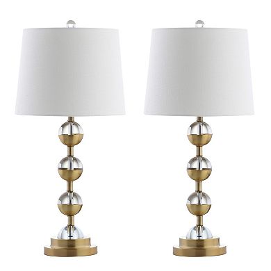 Avery Crystal Led Table Lamp (set Of 2)