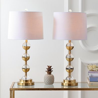 Avery Crystal Led Table Lamp (set Of 2)