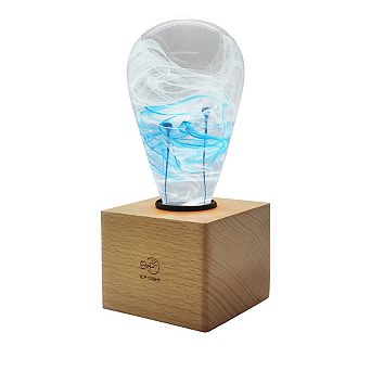 Indoor EP LIGHT Contemporary LED Wooden Table Lamp