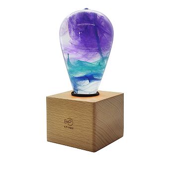 Indoor EP LIGHT Contemporary LED Wooden Table Lamp