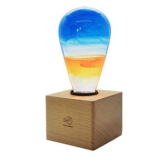 Indoor EP LIGHT Contemporary LED Wooden Table Lamp
