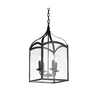 Ruth Traditional Classic Lantern Metal/glass Led Pendant