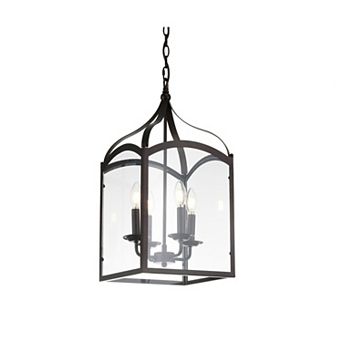 Ruth Traditional Classic Lantern Metal/glass Led Pendant