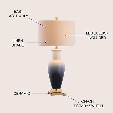 Dip Dye Ceramic Led Table Lamp