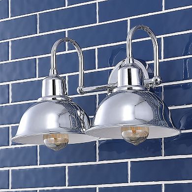 Frisco Farmhouse Industrial Iron Led Vanity