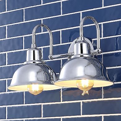 Frisco Farmhouse Industrial Iron Led Vanity