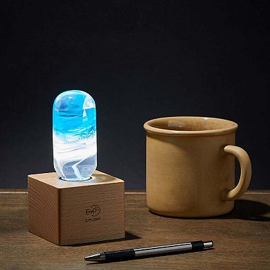 Indoor EP LIGHT Contemporary LED Wooden Table Lamp