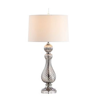 Murano Swirled Crystalglass Led Table Lamp