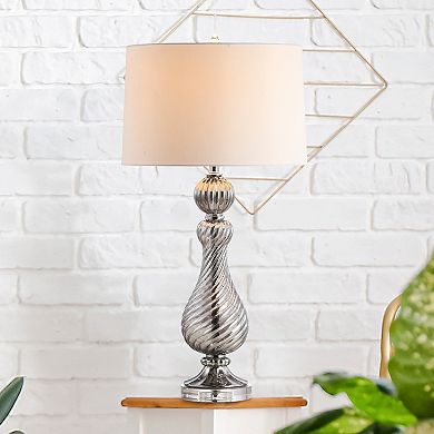 Murano Swirled Crystalglass Led Table Lamp