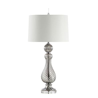 Murano Swirled Crystalglass Led Table Lamp