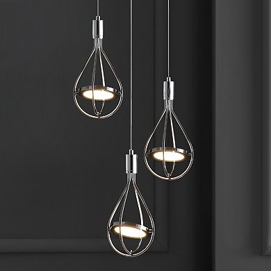 Orion Adjustable Modern Integrated Cluster Led Metal Pendant