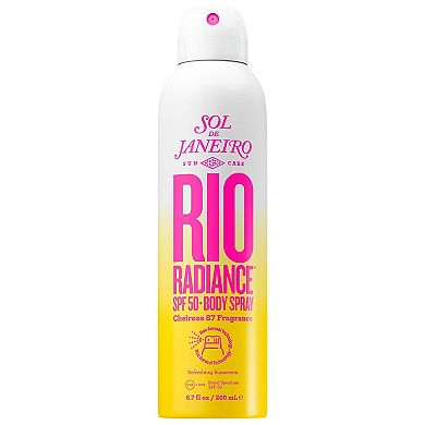 Rio Radiance SPF 50 Body Spray Sunscreen with Niacinamide