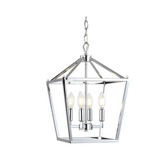 Pagodabulb Lantern Metal Led Pendant