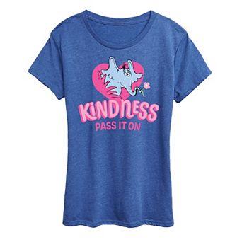 Women's Dr. Seuss Kindness Pass It On Graphic Tee