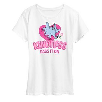 Women's Dr. Seuss Kindness Pass It On Graphic Tee