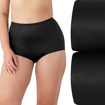 Bali 2-Pack Firm Control Tummy Panel Shaping Brief Panty X710