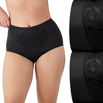 Bali 2-Pack Firm Control Tummy Panel Shaping Brief Panty X710