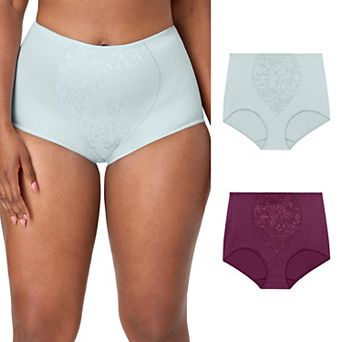 Bali 2-Pack Firm Control Tummy Panel Shaping Brief Panty X710