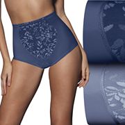 Bali Womens Comfort Revolution EasyLite Smoothing Brief 2-Pack Light  Control - Apparel Direct Distributor
