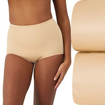 Bali 2-Pack Firm Control Tummy Panel Shaping Brief Panty X710
