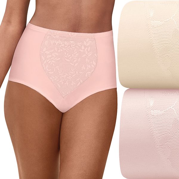 Women's Bali&reg; 2-Pack Firm Control Tummy Panel Firm Control Shaping Brief Panty Set X710