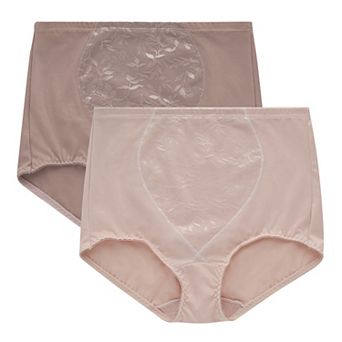 Bali 2-Pack Firm Control Tummy Panel Shaping Brief Panty X710