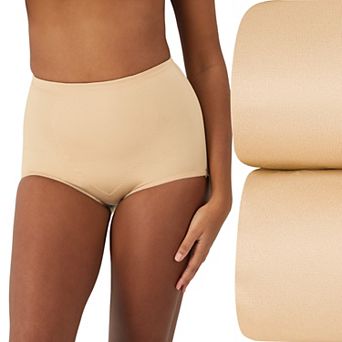 Bali 2-Pack Firm Control Tummy Panel Shaping Brief Panty X710