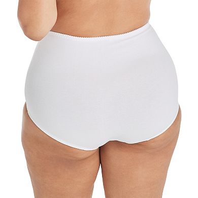 Bali 2-pack Cotton Stretch Light Control Shaping Brief Panty X037
