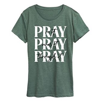 Women's Pray On It Graphic Tee