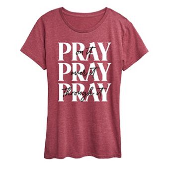 Women's Pray On It Graphic Tee