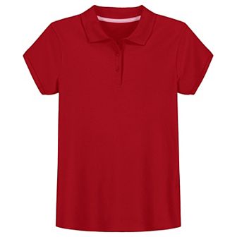 Girls 4-18 IZOD Short Sleeve Polo in Regular & Plus