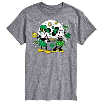 Disney's Mickey & Minnie Mouse Men's Pot Of Gold Graphic Tee