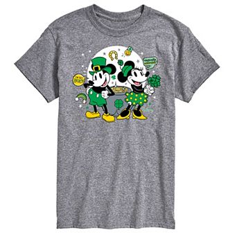 Disney's Mickey & Minnie Mouse Men's Pot Of Gold Graphic Tee