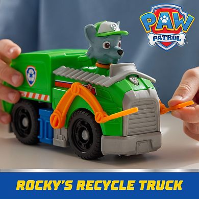 PAW Patrol Rocky’s Truck Toy Vehicle with Action Figure