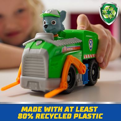 PAW Patrol Rocky’s Truck Toy Vehicle with Action Figure