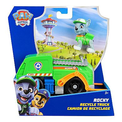 PAW Patrol Rocky’s Truck Toy Vehicle with Action Figure