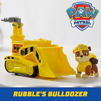PAW Patrol Rubble’s Bulldozer Toy Truck with Action Figure