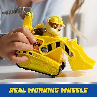 PAW Patrol Rubble’s Bulldozer Toy Truck with Action Figure