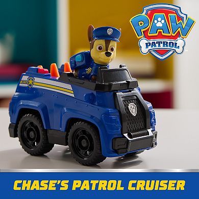 PAW Patrol Chase’s Patrol Cruiser Toy Car with Action Figure