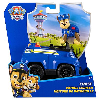 PAW Patrol Chase’s Patrol Cruiser Toy Car with Action Figure