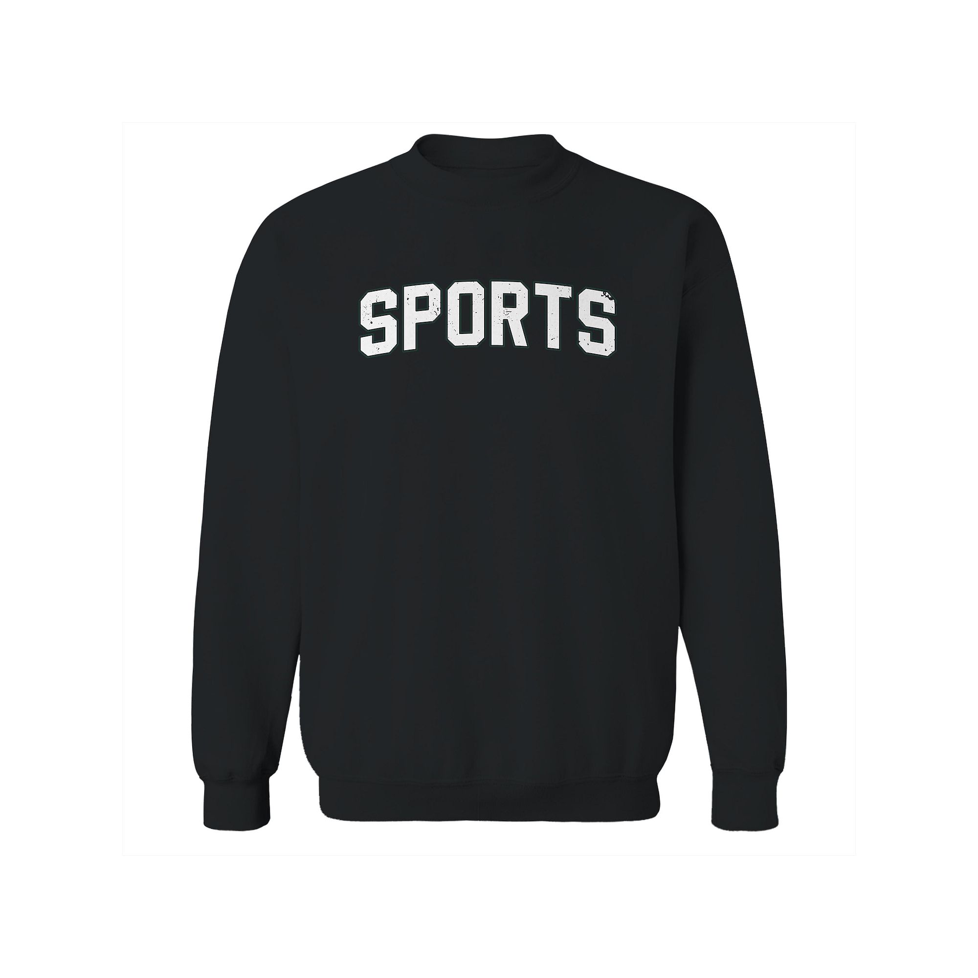 Mens Duke & Sons Sports Graphic Sweatshirt, Size: Small, Black White