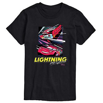Disney / Pixar's Cars Lightening McQueen Men's Under The Lights Graphic Tee